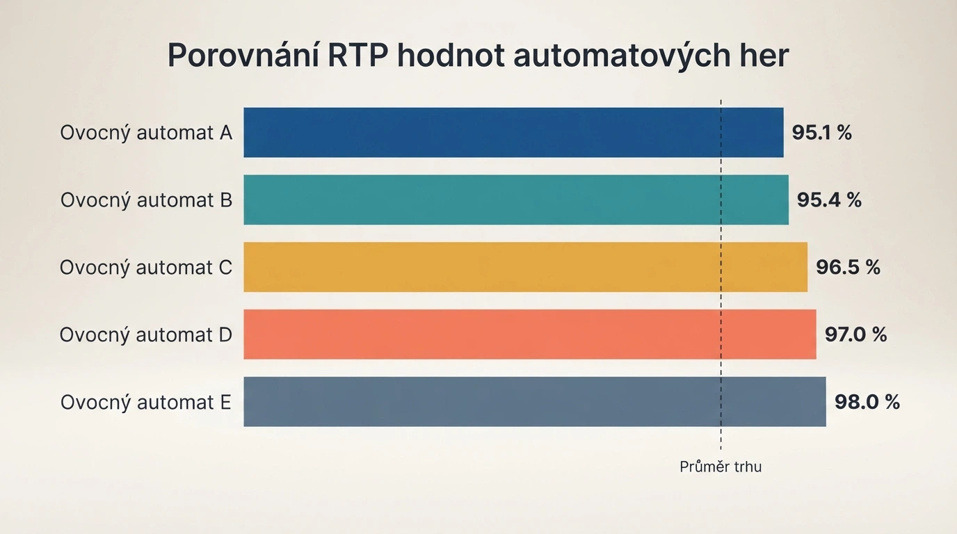 Výběr automatů od Kajotu, Apollo Games a e-gaming s viditelnou hodnotou RTP